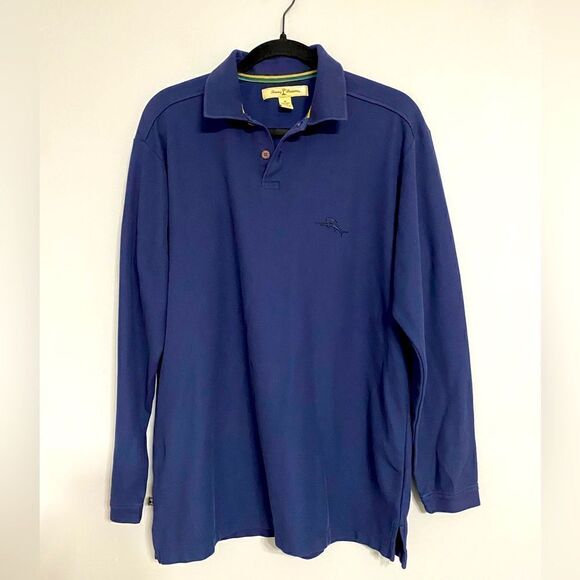 Tommy Bahama Polo Long Sleeves Shirts Men Size M - Picture 1 of 8